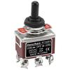 RT1322FS DPDT Momentary Type (ON)/OFF/(ON) 3 Position 15A 250VAC Metal Toggle Switch with Waterproof Cover CE