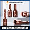 Starke magnetische erweiterte S2 Air Cannon Sechskantstecknuss, Hochwertiger Vanadiumstahl 6mm Elektroschrauber Sechskantstecknuss