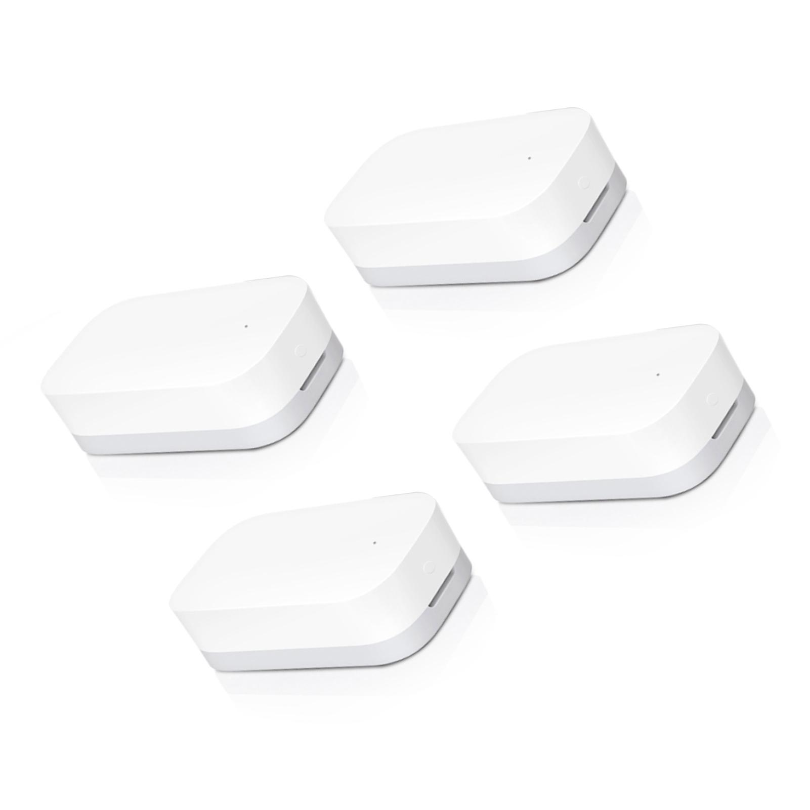 Aqara 4 шт. Датчик двери и окна ZigBee Беспроводное подключение Управление через приложение Устройства умного дома Работает с Android iOS 4pcs белый