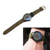 Men Analog Watch Fashion Casual PU Leather Strap Round Face Mineral Glass Easy Reading Quartz Wrist Watch for Indoor Outdoor Activities