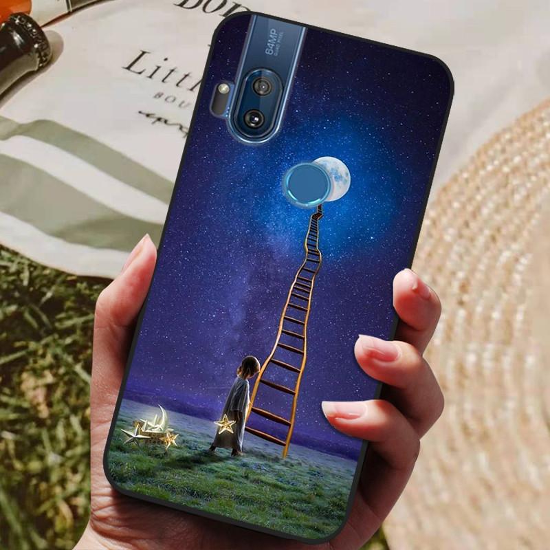 For Moto One Hyper Case Soft Silicone TPU Phone Case For Motorola Moto One Hyper Case Fundas Cover For Moto One Hyper Cover 6.5"