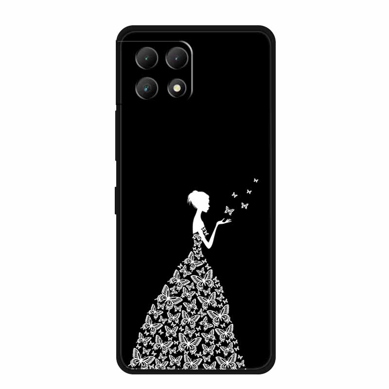 For T-Mobile REVVL 7 Case REVVL7 Black Silicone Soft Back Cover Case For T-Mobile T Phone 2 5G Phone Case Cover 6.58" TPhone2