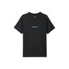 Air Logo Print Vintage Borduurwerk Gebreide Crew Neck T-shirt Heren Tops Zwart DM3183-010