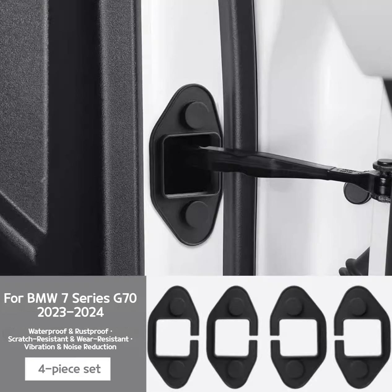 

For BMW 3 5 4 7 Series G20 G30 G60 G26 G70 Door Limiter Rust Proof Protector Latch Sticker Limiting Stopper Door Lock Cover