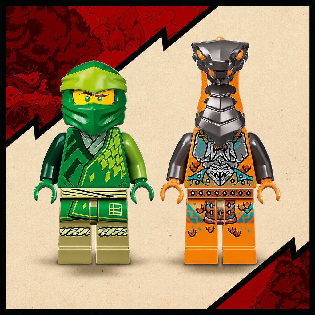 LEGO Ninjago Ninja Mecha Suit 71757 Toy Block Present Robot Ninja Ninja Boys Ages 4 and Up Lloyd's