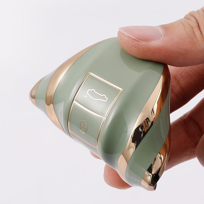 TPU Car Remote Key Case Cover Protect Shell Bag For Porsche Panamera Spyder Carrera Macan Boxster Cayman Cayenne 911 970 981 911