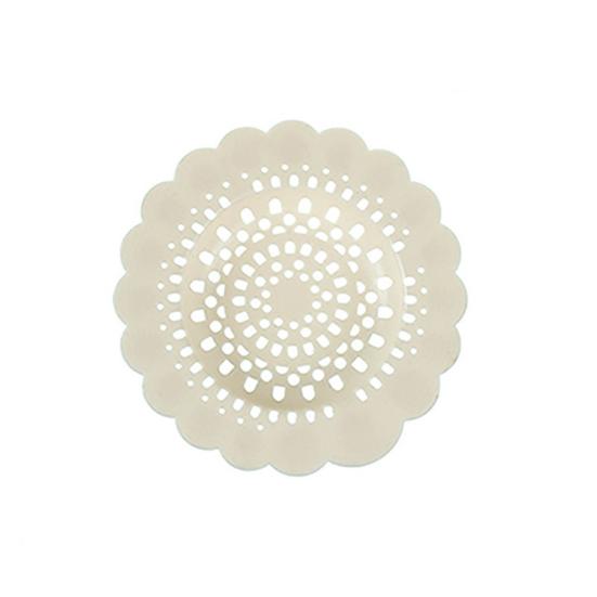 

Сливная крышка сетчатого фильтра для раковины с цветочным узором бежевый