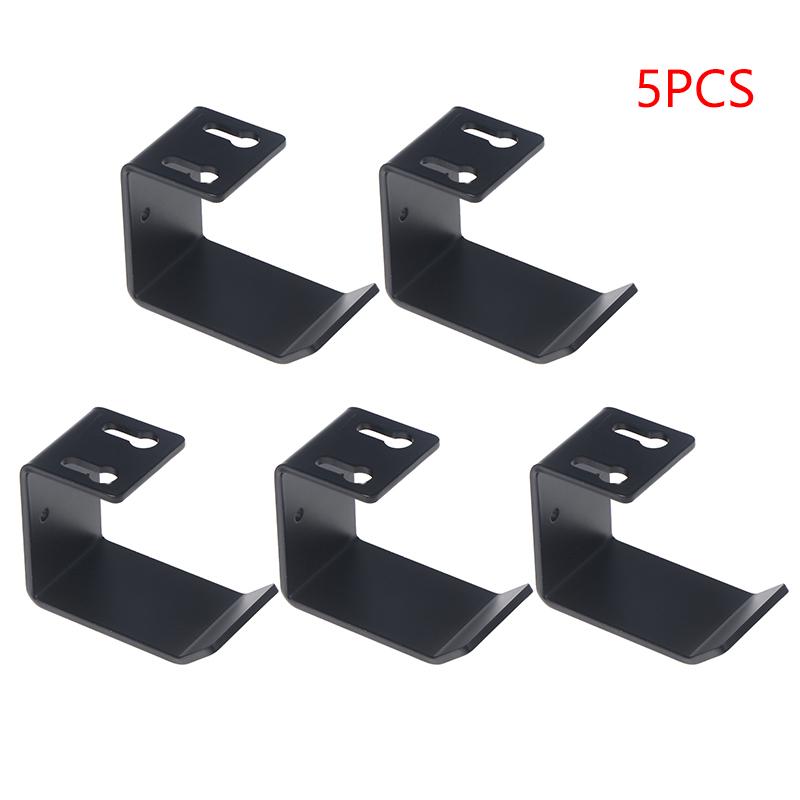 Metal Headphone Hanger Holder Wall Mount Headset Stand Desk Display Bracket Hanging Hook Earphone Rack Accessories