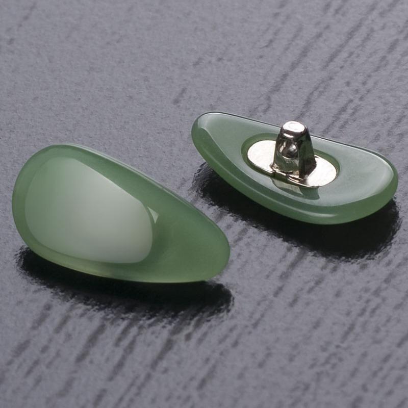 

Модные носоупоры для очков, Сменный набор носоупоров для очков, Удобные аксессуары для очков, Универсальная посадка, Несколько цветов 1 Pair зелёный