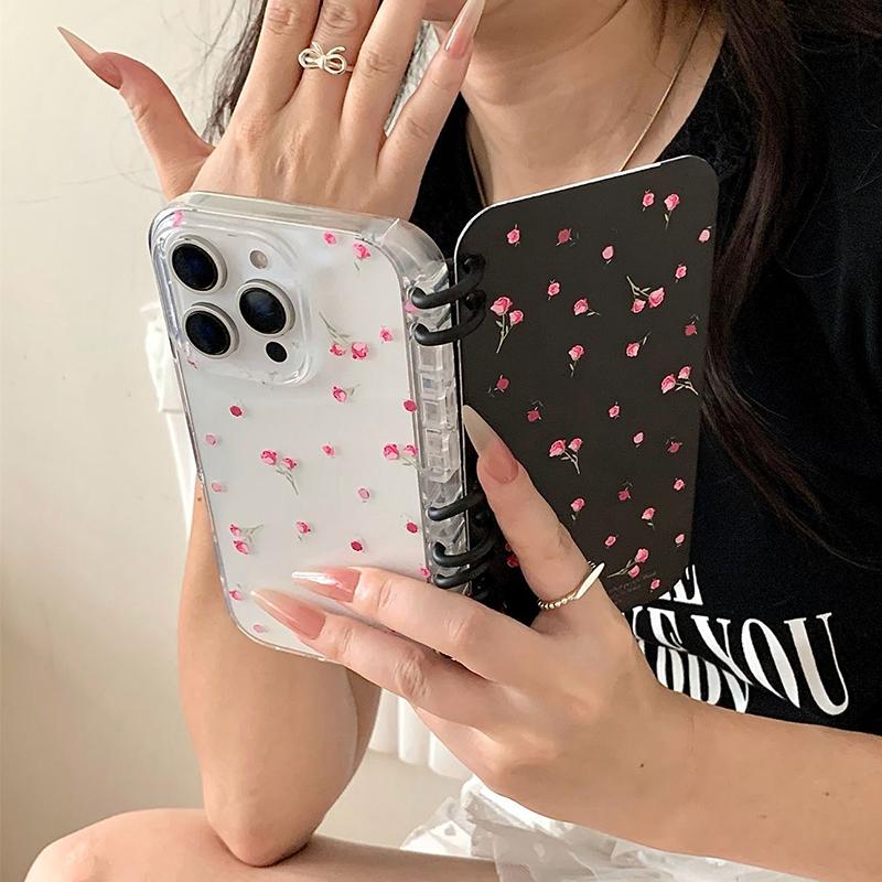 Fresh 3D Flip Notebook Floral Holder Soft Phone Case for Samsung Galaxy S25 Ultra S24 S23 A55 A35 A15 A05 A14 A54 A13 A53