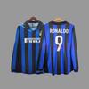 Vintage Long Sleeve Football Jersey Retro Soccer Shirt Men Women Sportswear