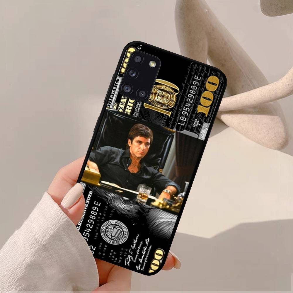 

Classic S-Scarface Film Tony Phone Case For Samsung A 52 53 21 32 13 12 71 31 51 40 72 73 70 22 42 50 30 20 21 shell Samsung A52 S