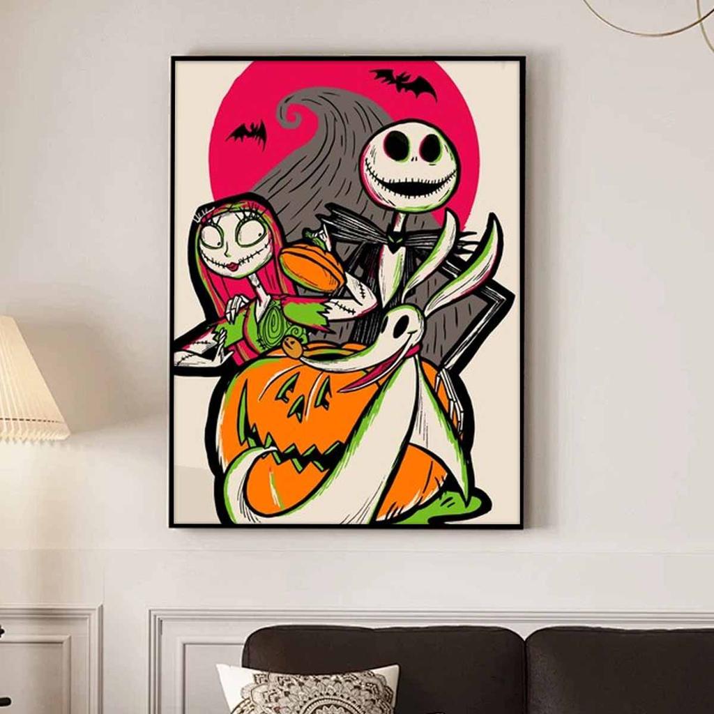 DIY Diamond Painting Skull Bride Cross Stitch Kit Mosaic Art Diamond Painting Full Circle Diamond Home Decoration