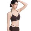 Neck Seamless Sports Underwear, Sexy Beauty, Thin Shoulder Straps, Small Breasts, Bras Gathered and Large, No Steel Rims, Sub-breasts, Bras.