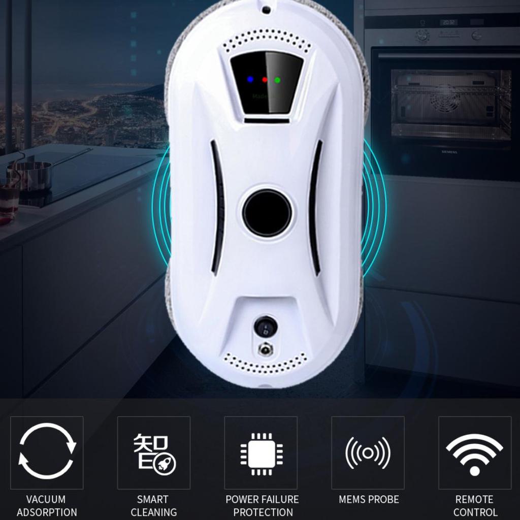 Ultradünner Roboter-Staubsauger, Fensterputz-Roboter, elektrischer Glas-Limpiacristales-Fernbedienung für zu Hause