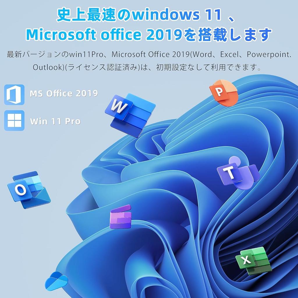 This laptop features Windows MS Office and a Japanese keyboard with a protective It features a IPS large Alder Lake N95 processor 16GB DDR4 NVMe and a