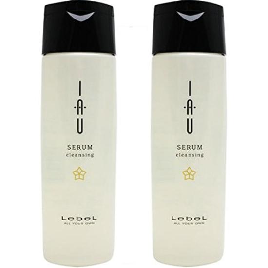 

Lebel iau SERUM Cleansing Shampoo 200mL x 2 set
