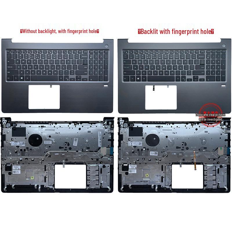 Dell Vostro 15 5568 Laptop Keyboard Palm Rest and Outer Shell Cover