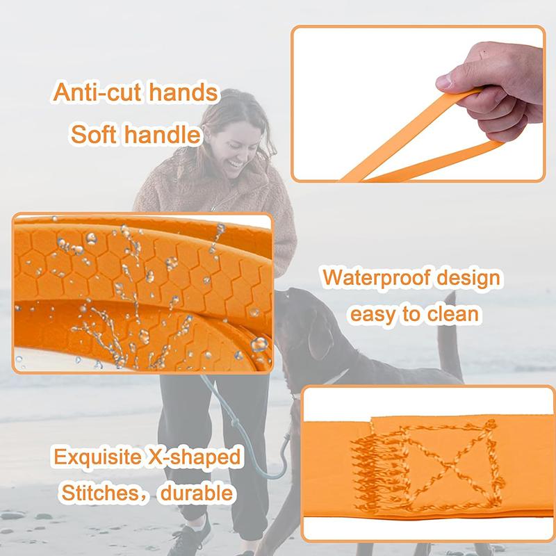 Laisse pour chien Longues laisses en PVC 3M 6M 9M 12M 15M Promenade Entraînement Imperméable Facile à nettoyer Pour chiens grands moyens petits