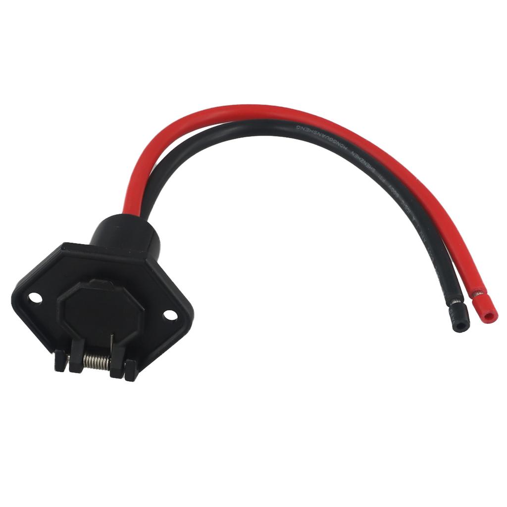 New Practical Receptacle Receptacle - 10AWG - 12V - Male Female Connector - Receptacle Kit - Trolling Motor New
