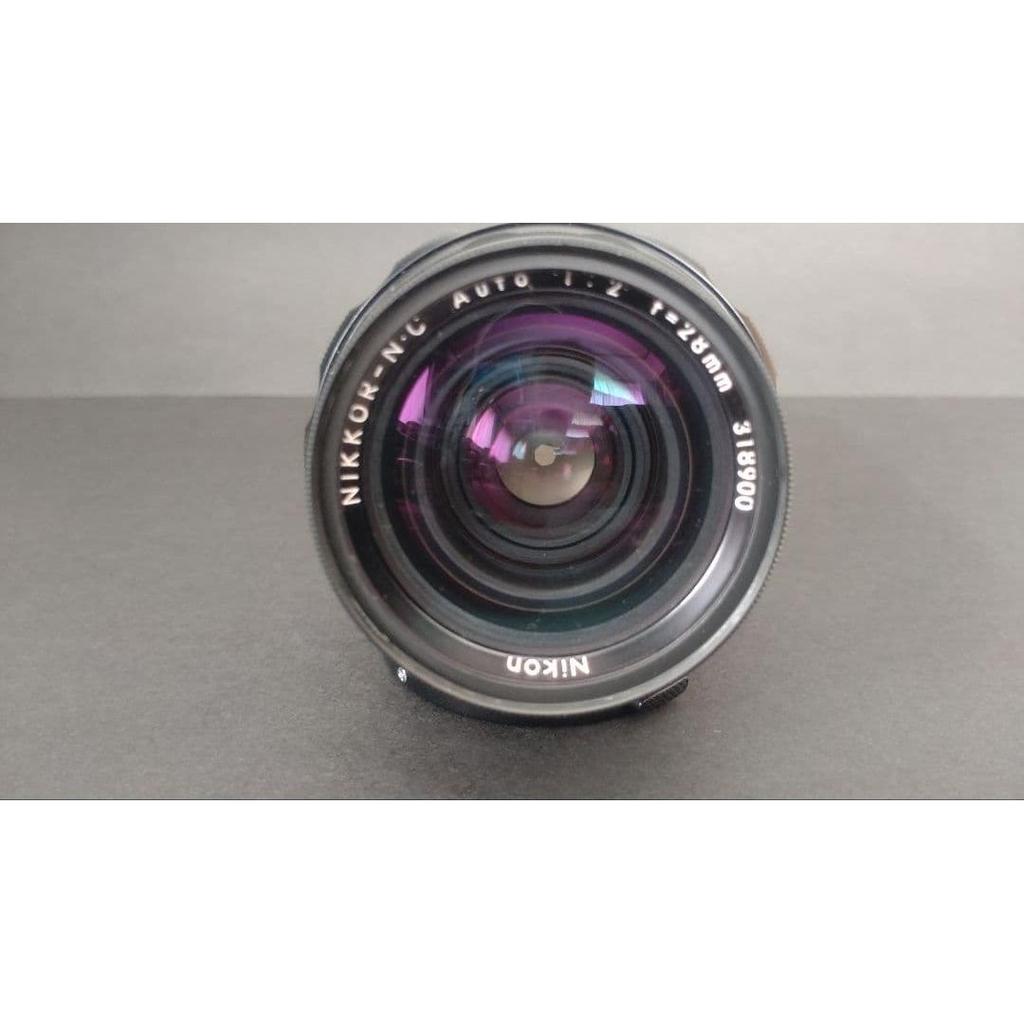 Used Nikon NIKKOR N.C Auto 28mm F2 Lens Non-Ai