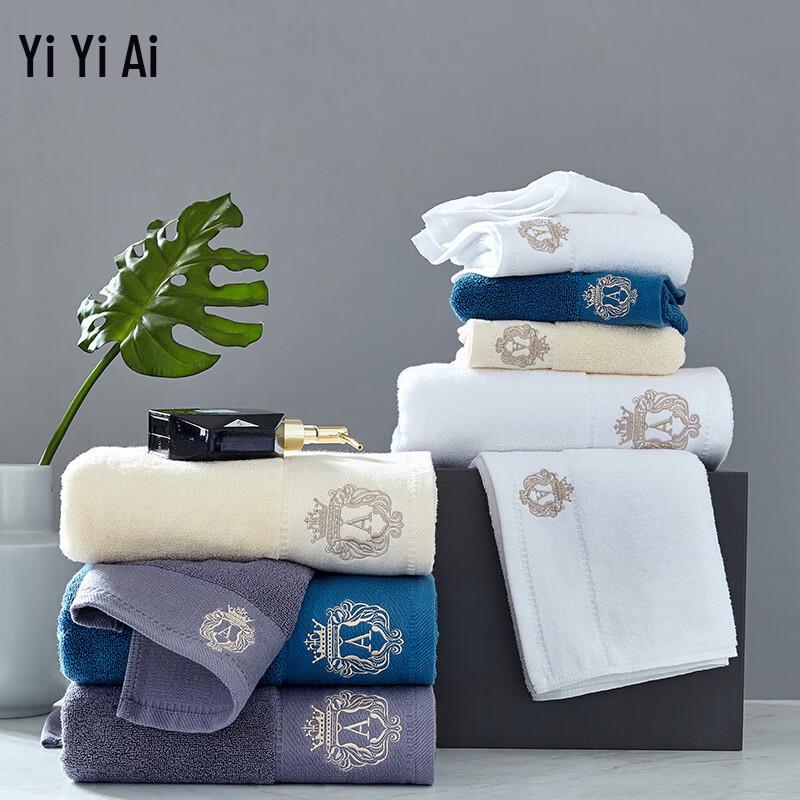 Yiyi Ai Austin 4-Piece Cotton Towel & Bath Towel Gift Set