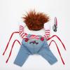 Dog Cat Costumes Pet Funny Costume Chucky Deadly Doll Cosplay Party Fancy Festival Cloth Cat Clothes