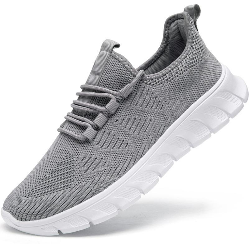 Fashion Fujeak Women Casual Shoes Breathable Walking Sports Shoes Outdoor Gym Lace Up Flat Sneakers Male White Athletic Jogging Shoes