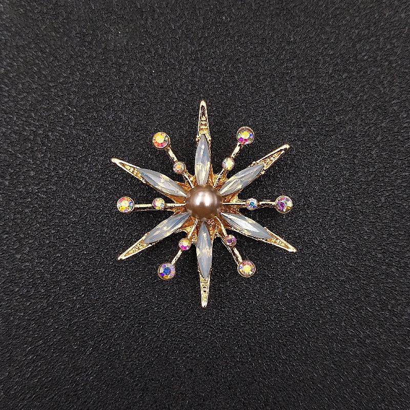 

2020New 30Pcs Rhinestones flower button for DIY Wedding shoes flower and Kids Hair Accessories HZ610-HZ619
