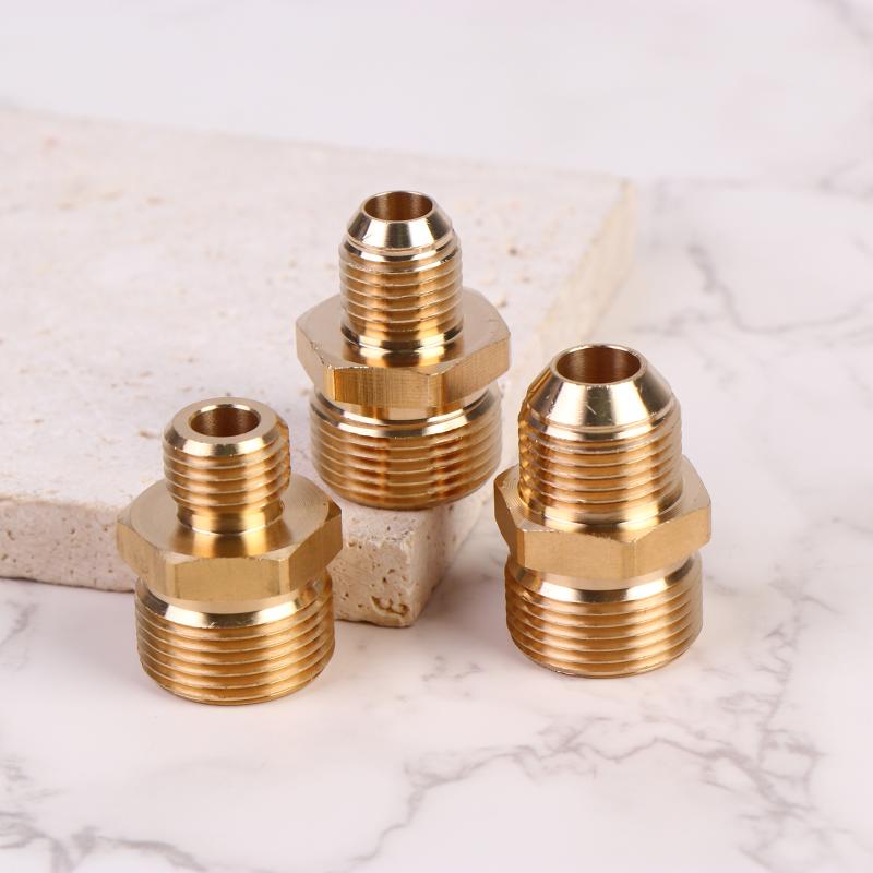 2Pcs Pressure Washer Adapter M22 X 1.5 Male Thread To G1/4 Inch Male Connector Brass Coupling Reducer Hose Connector Adapter For