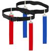 Nylon Rugby Waist Belt Tag Rugby Belt Adjustable Football Waist Strap Rugby Training Ribbon Football Flag Football Belt