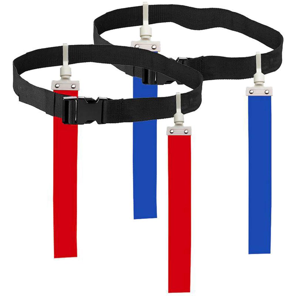 Nylon Rugby Waist Belt Tag Rugby Belt Adjustable Football Waist Strap Rugby Training Ribbon Football Flag Football Belt