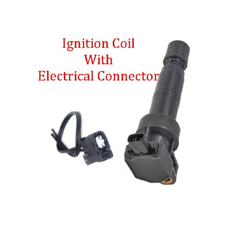 Ignition Coil W/ Electrical Connector Fits:OEM# 27301000 Hyundai Kia 2006-
