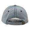 Neue einfarbige zerrissene Baseballkappe gewaschener Denim Snapback-Hut Hip Hop atmungsaktiv Streetwear verwitterte Hüte für Damen Herren