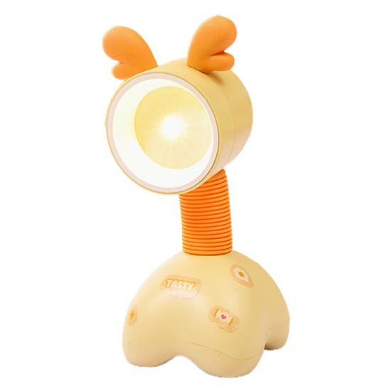 Cartoon Bedside Night Light Adorable Flicker Free Battery-Powered Mini Size