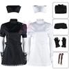 Mein Dress-Up Darling Marin Kitagawa Cosplay Kostüm Krankenschwester Uniform Kuroe Shizuku Schwarz Weiß Krankenschwester Kleid Set Anime Anzug