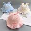 Baby Sun Hat Spring Autumn Thin Newborn Bucket Cap UV Protection Summer Beach Hat for Boys Girls Infant Toddler