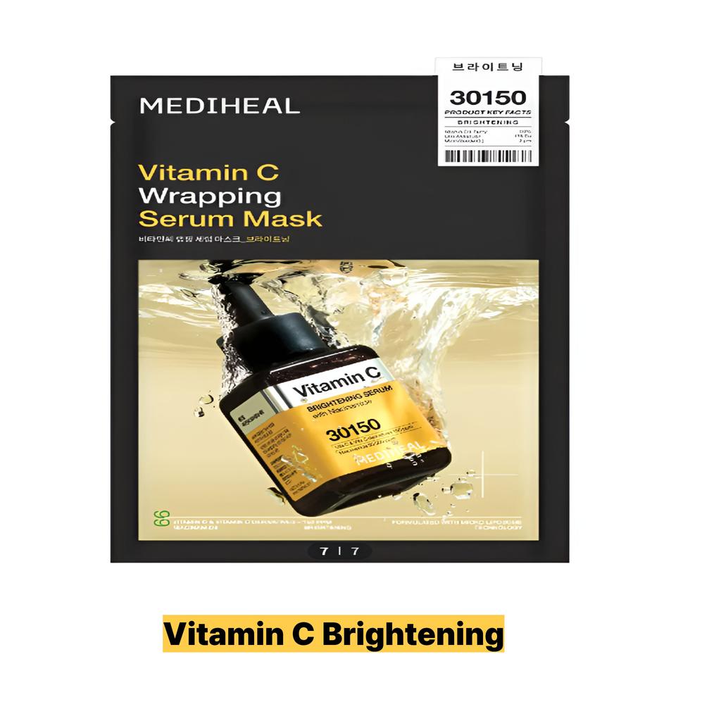 Mediheal Wrapping Serum Mask 10 Sheets (6 Types Available)