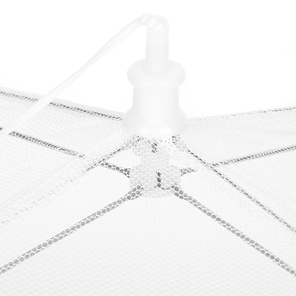 Foldable Household Food Umbrella Washable Mesh Food Cover Anti Fly Net Tent Kitchen Gadgets