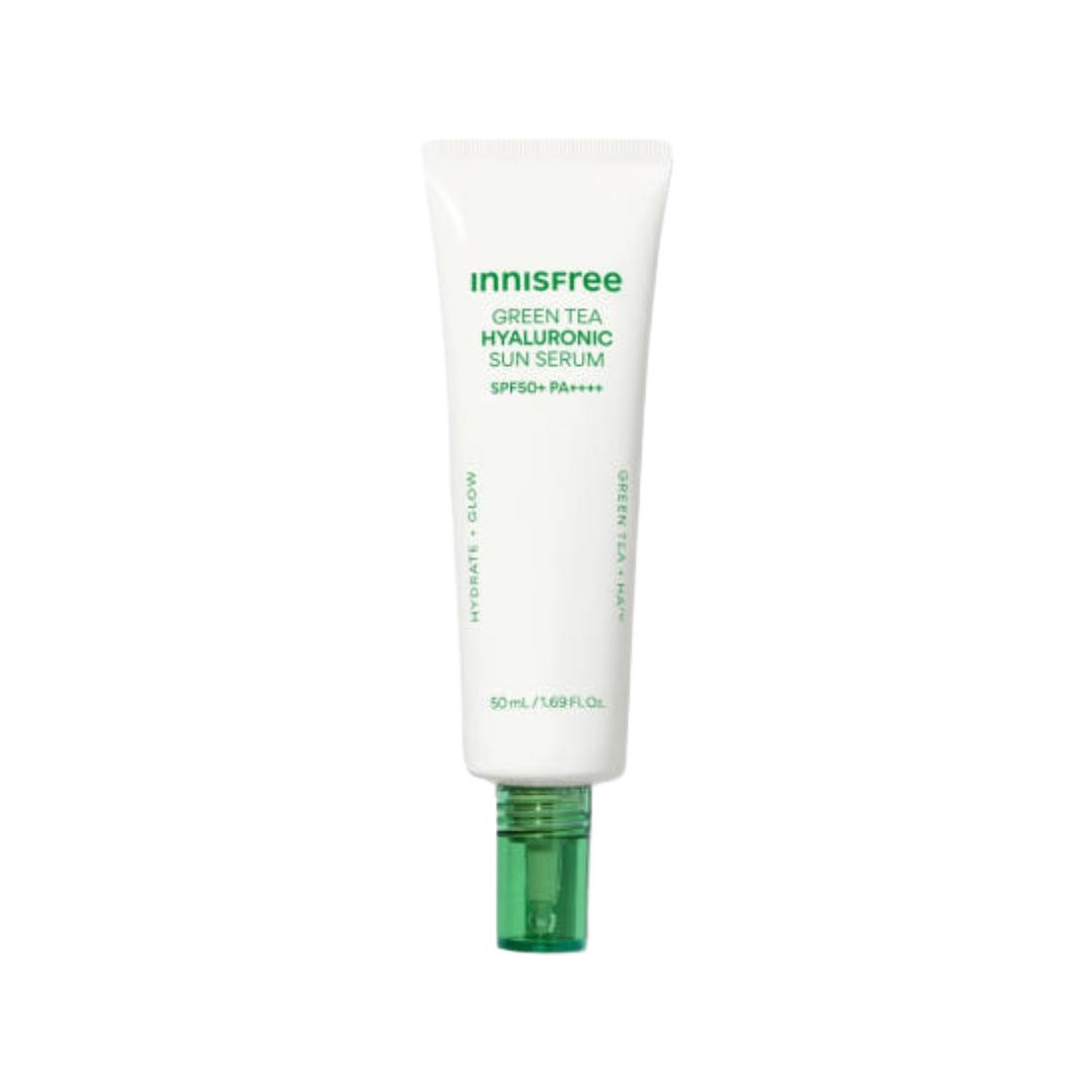 

Innisfree Солнечная сыворотка с зеленым чаем и гиалуроновой кислотой SPF 50+/PA++++ 50 мл (3 варианта) #1pcs