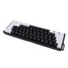 Wired Keyboard 60 Percent 61 Keys RGB Backlit Mechanical Feel Portable Computer Keyboard for Gaming Work