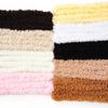 15mm Thick Coral Fleece Pipe Cleaners for DIY Plush Teddy & Puppy Handmade Dolls - Chenille Stem Set.
