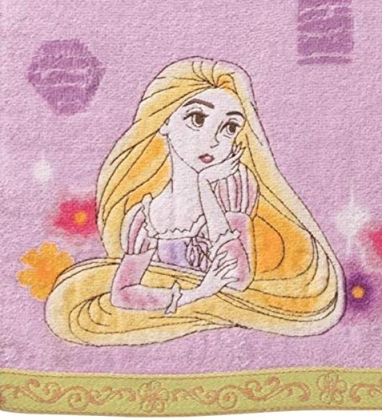 Marushin Face 34 X 80 Rapunzel 2005084100 Towel, Disney, Tangled, Cm, Water-resistant, Design, 100% Cotton,
