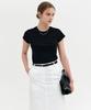 Lugkaeseuteu Dian Cut Line Point T-Shirt / Diane Cut Line Point T-Shirt_3Colors