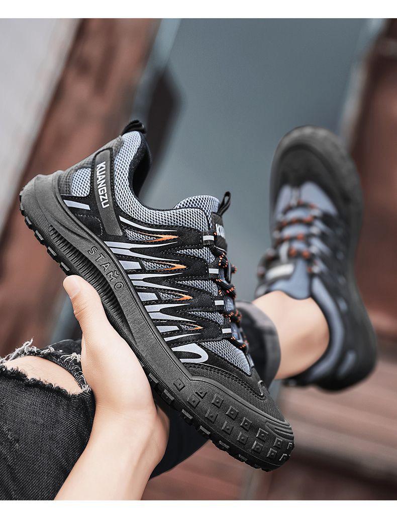 Men's Breathable Non-Slip Wear-Resistant Casual Outdoor Work Shoes