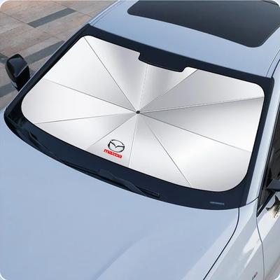 AAGG1 Auto Front Sonnenschutz Auto Windschutzscheibe Sonnenschirm für CX-5 CX-8 CX-9 CX-30 Axela BT-50 Biante Demio MPS MX-5 Skyactiv