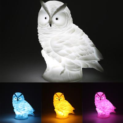 Haute qualité LED veilleuses hibou lampe de nuit lampe de Table de bureau veilleuse lampe de chevet