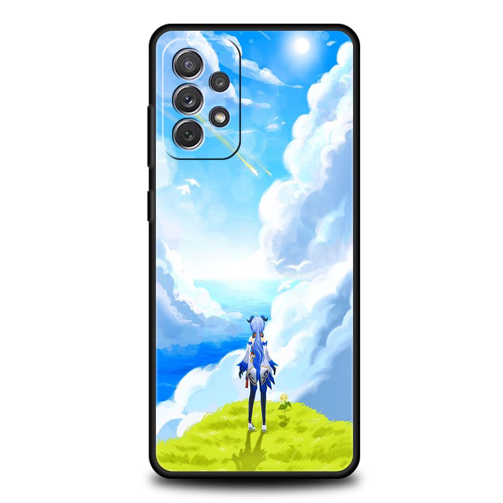 

Чехол с пейзажем игры Genshin Impact для Samsung A24 A12 A14 A32 A50 A70 A20E A20S A10S A22 A30 A40 A34 A54 A42 A52 5G A04s Samsung A32 5G