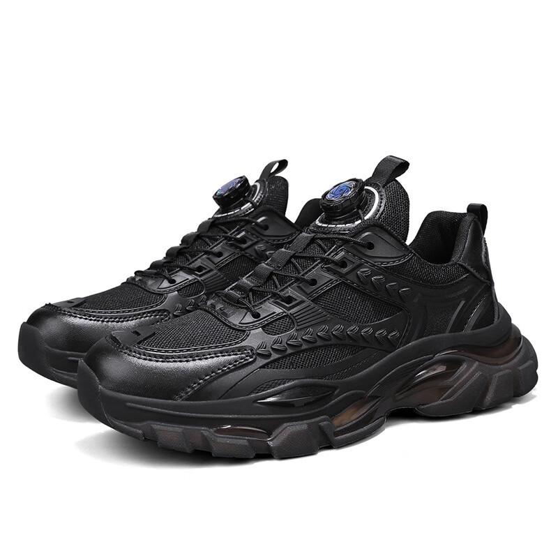 

LISHENMA Men s Mesh Rotary Buckle Casual Sport Shoes 38-45 EU