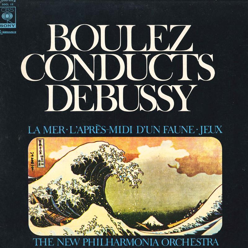 

LP Record BOULEZ - La Mer  L apres-midi D un Faune  SOCL15 CBS SONY Japan Classical